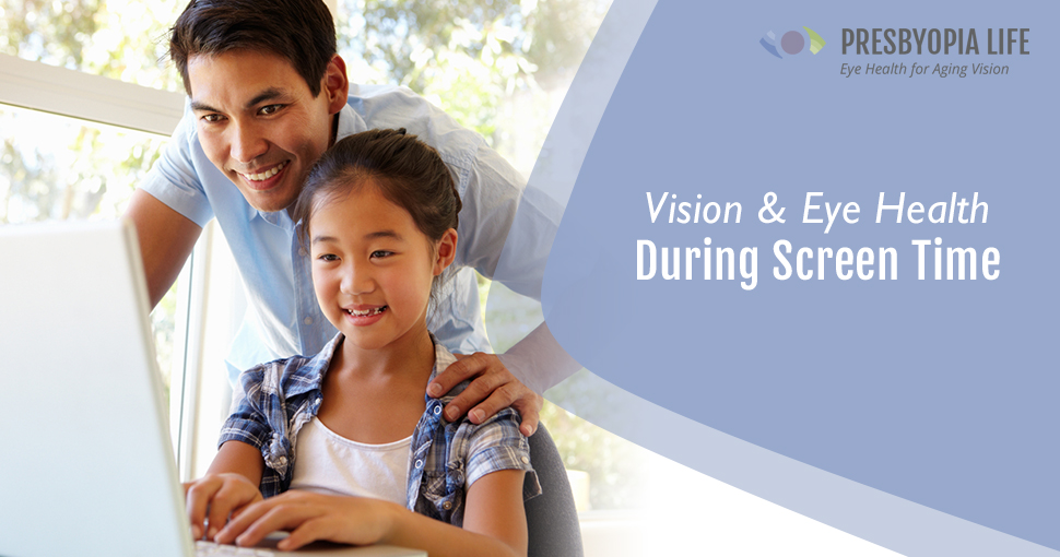 Vision tips during screen time remote learning